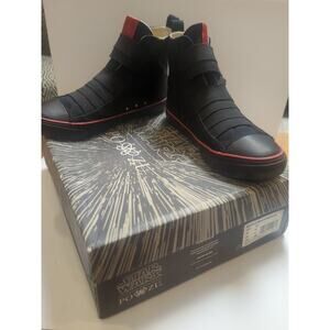 Po-Zu Star Wars Kylo Ren II Black Cosplay Sneakers Men's Size 8 NEW Open Box